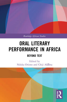 Otiono |  Oral Literary Performance in Africa | Buch |  Sack Fachmedien