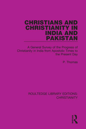 Thomas |  Christians and Christianity in India and Pakistan | Buch |  Sack Fachmedien
