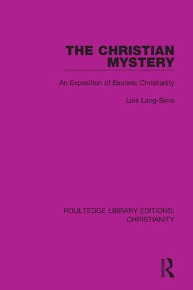 Lang-Sims |  The Christian Mystery | Buch |  Sack Fachmedien