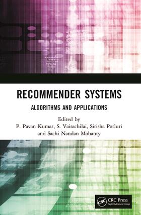 Pavan Kumar / Vairachilai / Potluri |  Recommender Systems | Buch |  Sack Fachmedien