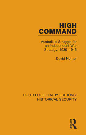 Horner |  High Command | Buch |  Sack Fachmedien