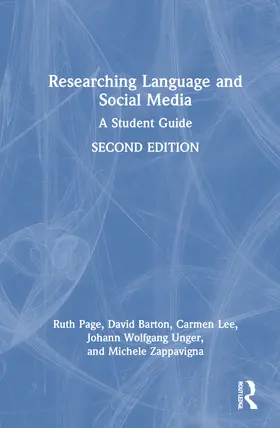 Page / Barton / Lee |  Researching Language and Social Media | Buch |  Sack Fachmedien