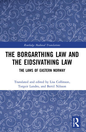 Nilsson / Landro / Collinson |  The Borgarthing Law and the Eidsivathing Law | Buch |  Sack Fachmedien