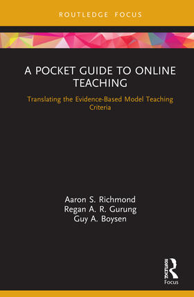 Richmond / Gurung / Boysen |  A Pocket Guide to Online Teaching | Buch |  Sack Fachmedien