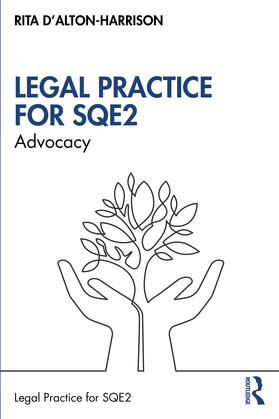 D'Alton-Harrison |  Advocacy for SQE2 | Buch |  Sack Fachmedien