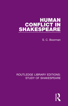 Boorman |  Human Conflict in Shakespeare | Buch |  Sack Fachmedien