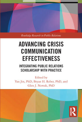 Jin / Reber / Nowak |  Advancing Crisis Communication Effectiveness | Buch |  Sack Fachmedien