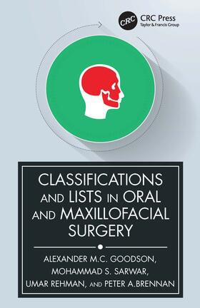Goodson / Sarwar / Brennan |  Classifications and Lists in Oral and Maxillofacial Surgery | Buch |  Sack Fachmedien