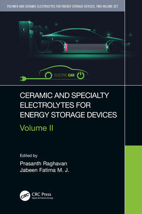 Raghavan / Fatima |  Ceramic and Specialty Electrolytes for Energy Storage Devices | Buch |  Sack Fachmedien