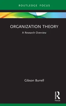 Burrell |  Organization Theory | Buch |  Sack Fachmedien