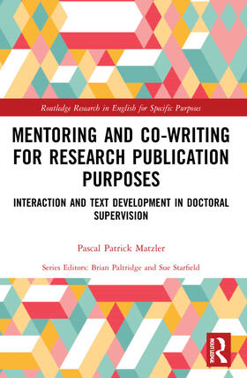 Matzler |  Mentoring and Co-Writing for Research Publication Purposes | Buch |  Sack Fachmedien