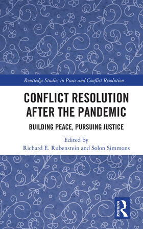 Rubenstein / Simmons |  Conflict Resolution after the Pandemic | Buch |  Sack Fachmedien