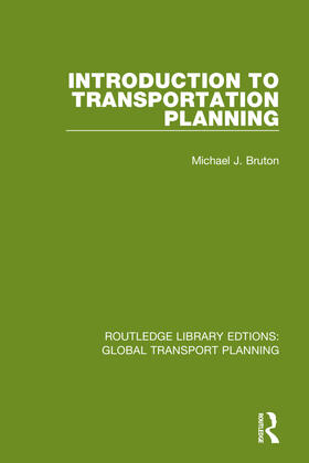 Bruton | Introduction to Transportation Planning | Buch | 978-0-367-72657-7 | sack.de