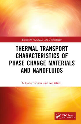 Harikrishnan / Dhass |  Thermal Transport Characteristics of Phase Change Materials and Nanofluids | Buch |  Sack Fachmedien