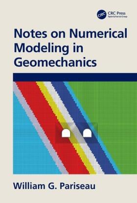 Pariseau |  Notes on Numerical Modeling in Geomechanics | Buch |  Sack Fachmedien