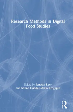 Gunder Strøm Krogager / Leer |  Research Methods in Digital Food Studies | Buch |  Sack Fachmedien