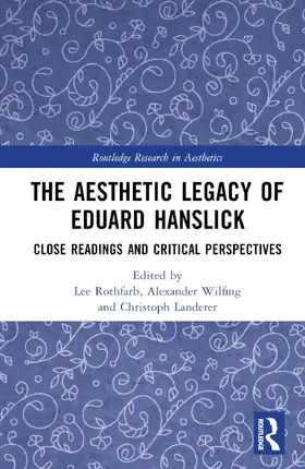 Wilfing / Rothfarb / Landerer |  The Aesthetic Legacy of Eduard Hanslick | Buch |  Sack Fachmedien