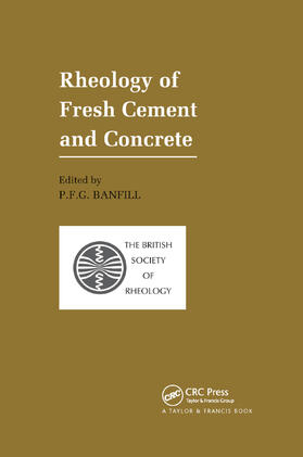 Banfill |  Rheology of Fresh Cement and Concrete | Buch |  Sack Fachmedien