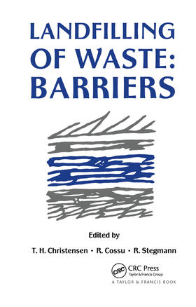 Christensen / Cossu / Stegmann |  Landfilling of Waste | Buch |  Sack Fachmedien