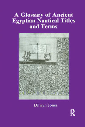Jones |  Glossary Of Ancient Egyptian Nautical Terms | Buch |  Sack Fachmedien