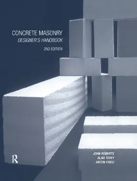 Fried / Tovey / Roberts |  Concrete Masonry Designer's Handbook | Buch |  Sack Fachmedien