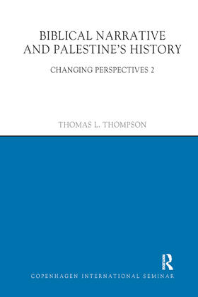 Thompson |  Biblical Narrative and Palestine's History | Buch |  Sack Fachmedien