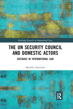 Kanetake |  The UN Security Council and Domestic Actors | Buch |  Sack Fachmedien