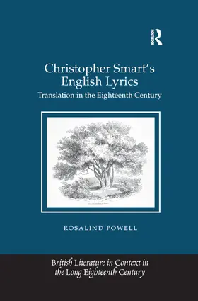 Powell |  Christopher Smart's English Lyrics | Buch |  Sack Fachmedien