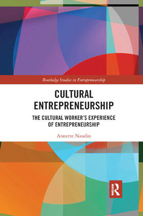 Naudin |  Cultural Entrepreneurship | Buch |  Sack Fachmedien