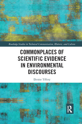 Tillery |  Commonplaces of Scientific Evidence in Environmental Discourses | Buch |  Sack Fachmedien