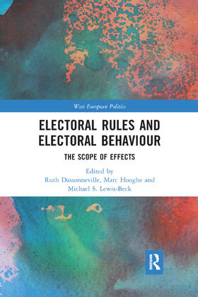 Dassonneville / Hooghe / Lewis-Beck |  Electoral Rules and Electoral Behaviour | Buch |  Sack Fachmedien