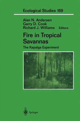 Andersen / Williams / Cook |  Fire in Tropical Savannas | Buch |  Sack Fachmedien