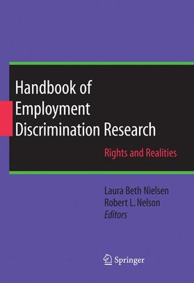 Nielsen / Nelson |  Handbook of Employment Discrimination Research | Buch |  Sack Fachmedien