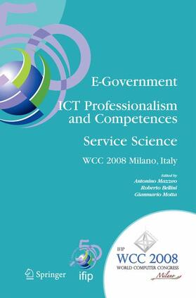 Mazzeo / Bellini / Motta |  E-Government ICT Professionalism and Competences Service Science | Buch |  Sack Fachmedien