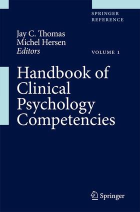 Thomas / Hersen |  Handbook of Clinical Psychology Competencies, Volume 1 | Buch |  Sack Fachmedien