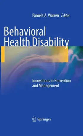 Warren |  Behavioral Health Disability | Buch |  Sack Fachmedien