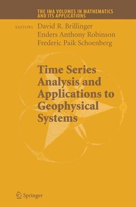 Brillinger / Robinson / Schoenberg |  Time Series Analysis and Applications to Geophysical Systems | Buch |  Sack Fachmedien