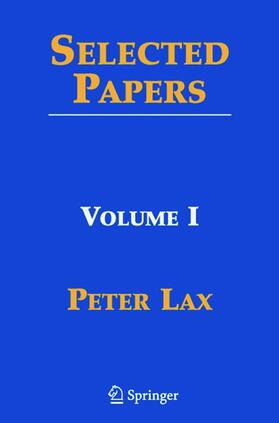 Lax / Sarnak / Majda |  Selected Papers I | Buch |  Sack Fachmedien