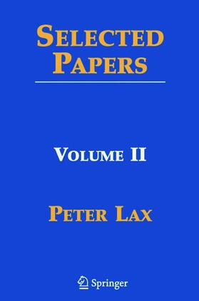 Lax / Sarnak / Majda |  Selected Papers II | Buch |  Sack Fachmedien