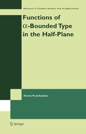 Jerbashian |  Functions of A-Bounded Type in the Half-Plane | Buch |  Sack Fachmedien