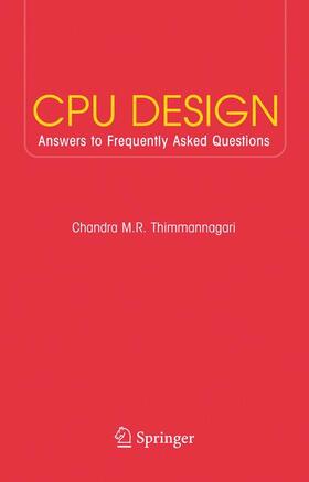 Thimmannagari |  CPU Design | Buch |  Sack Fachmedien