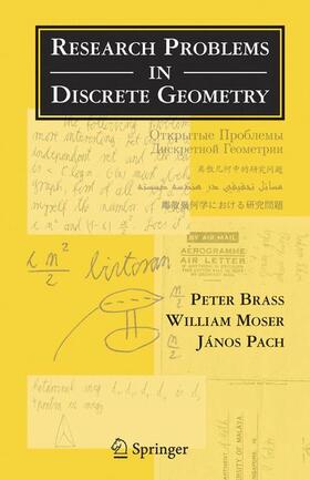 Brass / Moser / Pach |  Research Problems in Discrete Geometry | Buch |  Sack Fachmedien