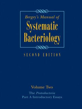  Bergey's Manual® of Systematic Bacteriology | Buch |  Sack Fachmedien