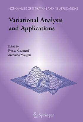 Giannessi / Maugeri |  Variational Analysis and Applications | Buch |  Sack Fachmedien
