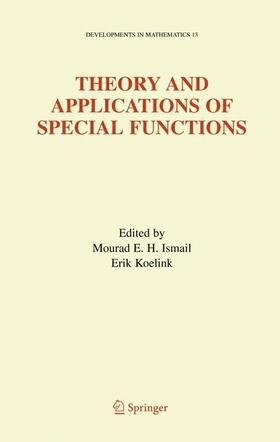 Ismail / Koelink |  Theory and Applications of Special Functions | Buch |  Sack Fachmedien