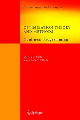 Yuan / Sun |  Optimization Theory and Methods | Buch |  Sack Fachmedien