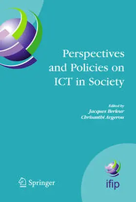 Berleur / Avgerou |  Perspectives and Policies on ICT in Society | eBook | Sack Fachmedien