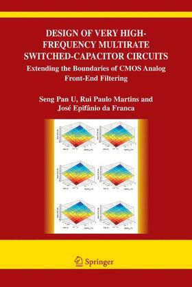 U Seng Pan / da Silva Martins / Epifanio da Franca |  Design of Very High-Frequency Multirate Switched-Capacitor Circuits | Buch |  Sack Fachmedien