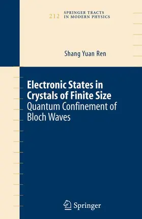 REN |  Electronic States in Crystals of Finite Size | Buch |  Sack Fachmedien