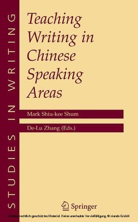 Shum / Zhang |  Teaching Writing in Chinese Speaking Areas | eBook | Sack Fachmedien
